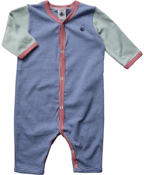 Se Petit Bateau Footless Sleepsuit 3M Str 18M - Calvin/marshmallow Nattøj hos Magasin ved Magasin