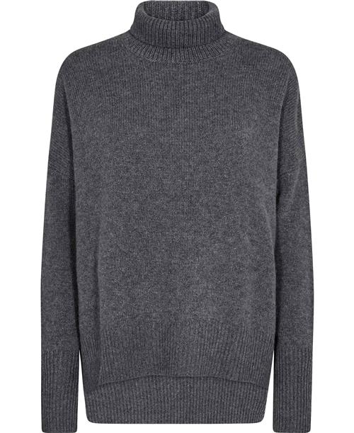 Se Lisa Yang Heidi Sweater Kvinde Graphite Rullekraver Relaxed Fit Str XS - hos Magasin ved Magasin