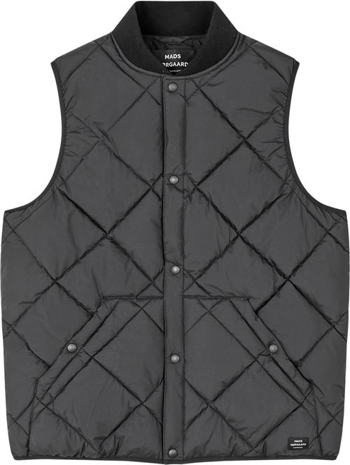 Mads Nørgaard - Copenhagen Recycle Hunter Vest Mand Sort Veste Str L - hos Magasin