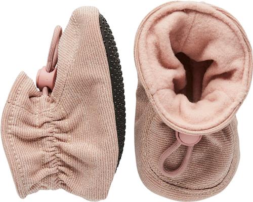 Melton Booties Glitter Alt Rosa Hjemmesko Str 06-12M - hos Magasin