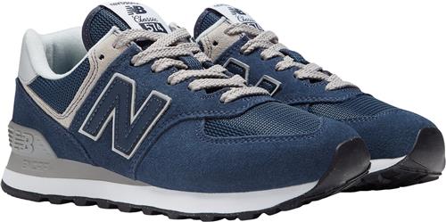 New Balance Wl574evn Kvinde Nav Sneakers Str 36.5 - hos Magasin