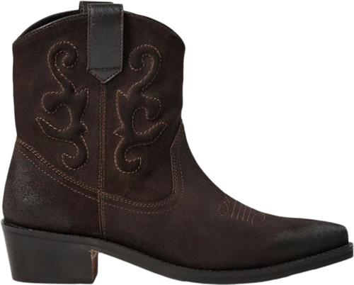 Sofie Schnoor Boot Kvinde Dark Brown Cowboy & Biker Str 38 - hos Magasin