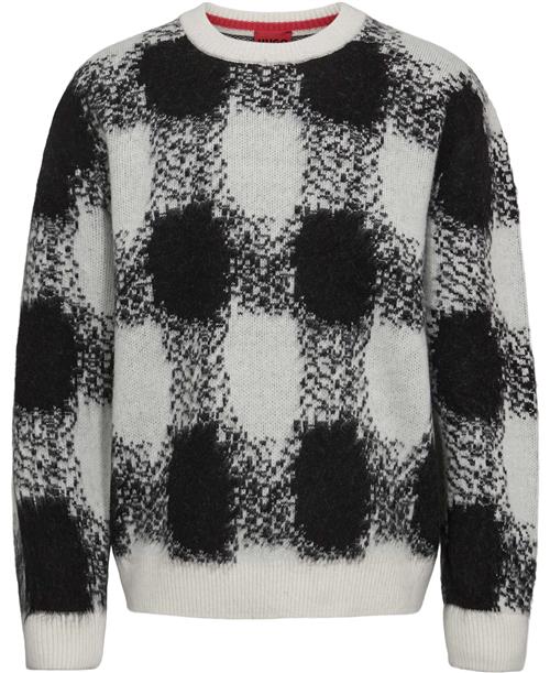 HUGO Shequer Kvinde Natural Sweaters Str S - hos Magasin