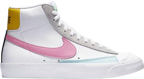 Se Nike Blazer mid '77 Kvinde White/pink Glow-pure Platinum Sneakers Str 43 - hos Magasin ved Magasin