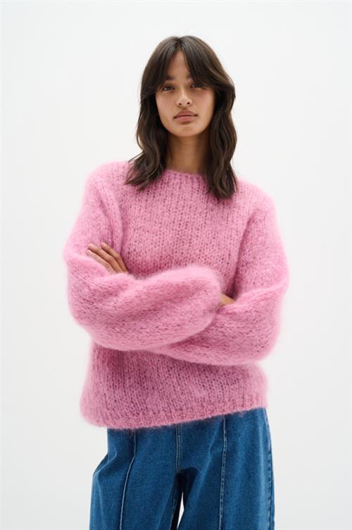 Se InWear Jetraiw Pullover Kvinde Cashmere Rose Sweaters Str M/L - hos Magasin ved Magasin