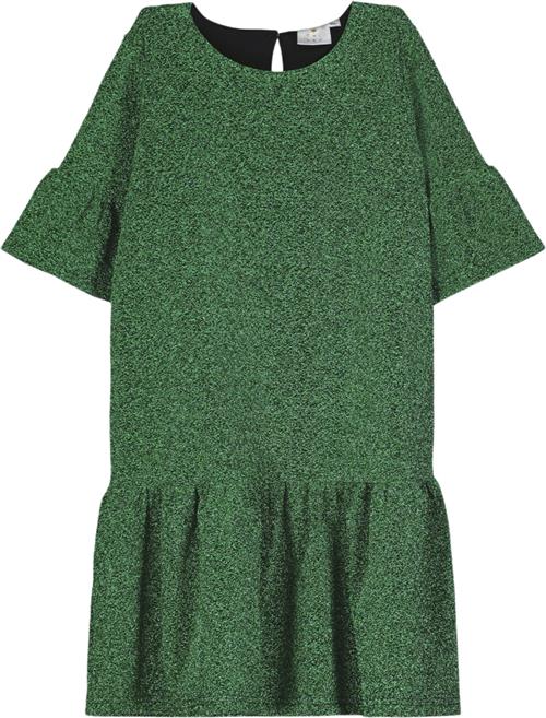 The New Tnjidalou S_S Dress Str 98-104 cm/3-4 år - Bright Green Kjoler Polyester hos Magasin