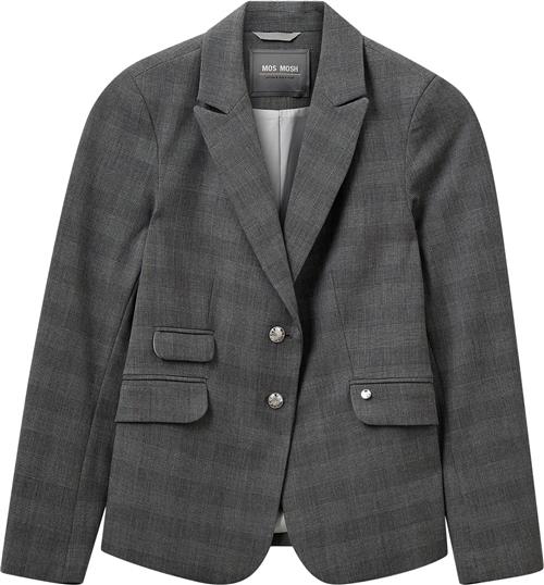 Mos Mosh Mmblake Kimi Blazer Kvinde Sharkskin Blazere Str 40 - hos Magasin