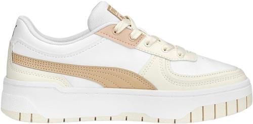 Puma Cali Dream Kvinde Frosted Ivory-puma White-light Sneakers Str 37 - Læder hos Magasin