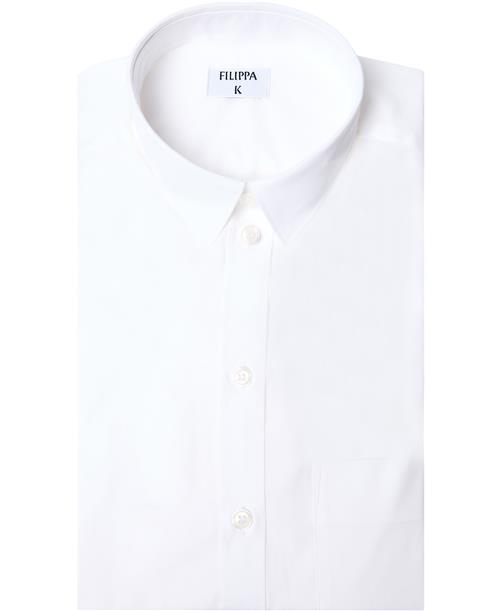 Filippa K Classic Stretch Shirt Kvinde White Langærmede Skjorter Str 36 - hos Magasin