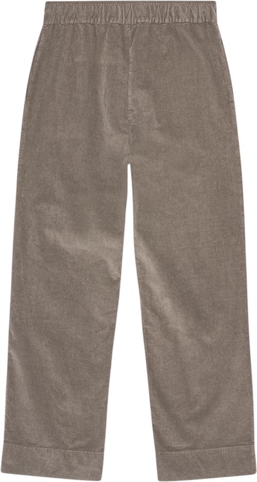 Se Moshi Moshi Mind new Celeste Pants Kvinde Dark Taupe Bukser Str M - hos Magasin ved Magasin