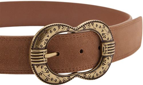 Se MANGO Buckle Leather Belt L - Bælter Læder hos Magasin ved Magasin