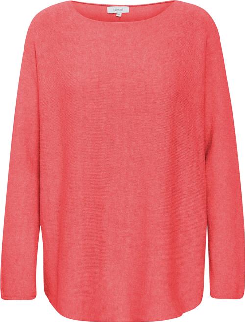 Sorbet Sbinnova Oknit Blouse Kvinde Paradise Pink Sweaters Str L/XL - hos Magasin