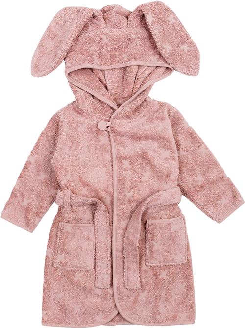 Müsli by Green Cotton Bathrobe Bunny Str 92/98 - Rose Sugar Morgenkåber Bomuld hos Magasin