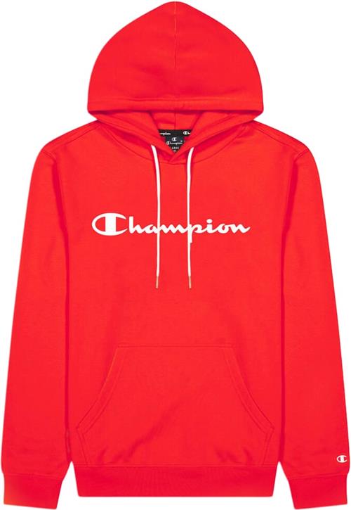 Champion Script Logo Cotton Terry Hættetrøje XS - Hættetrøjer hos Magasin