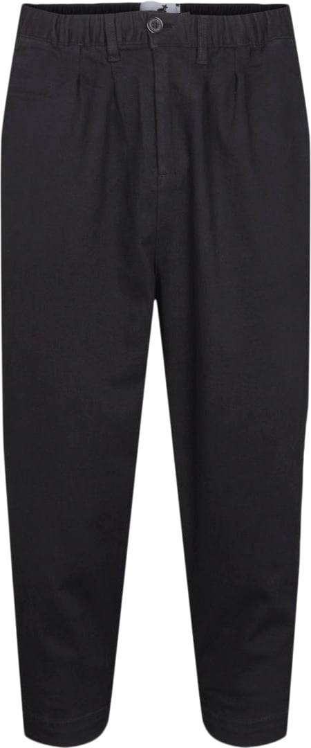 Kangol Gilbert Pants Mand Sort Casual Bukser Str M - Bomuld hos Magasin