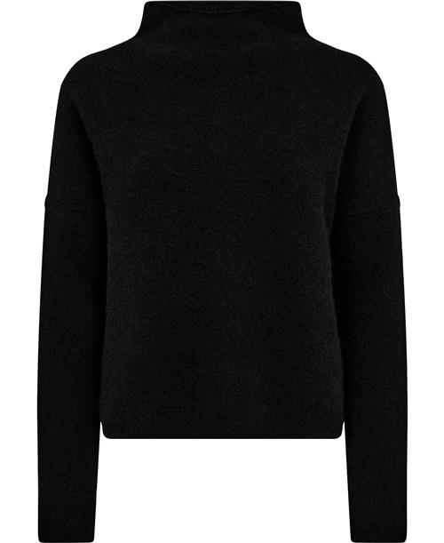 Filippa K Mika Yak Funnelneck Sweater Kvinde Black Rullekraver Str L - hos Magasin