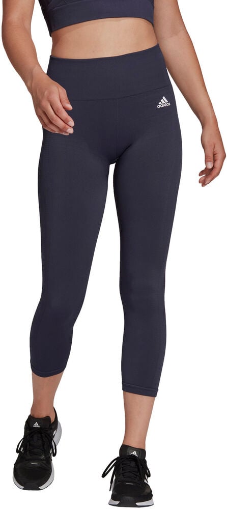 Se adidas Aeroknit Yoga Seamless 7/8 Træningstights XS - Tights Polyester hos Magasin ved Magasin