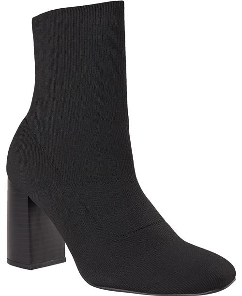 Bianco Knit Boot Kvinde Black Støvletter Str 36 - hos Magasin