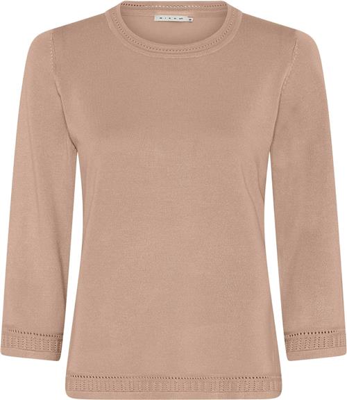 Micha BB Jumper_ BB Viscose Knit Kvinde Camel Sweaters Str M - hos Magasin