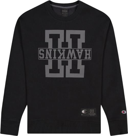 Champion Crewneck Sweatshirt Mand Black Beauty Sweatshirts Str XL - Bomuld hos Magasin