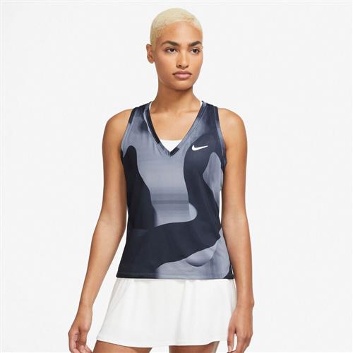 Nike Court Dri Fit Victory Printed Tennistop S - Tanktoppe hos Magasin