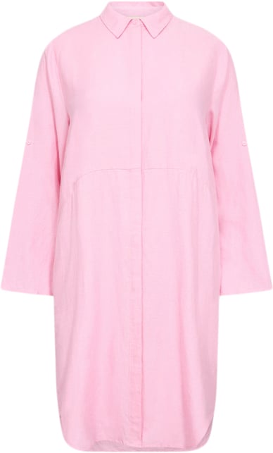 Wasabiconcept Wacorinna 2 Kvinde 4615 Pink Midi Kjoler Str 50/52 - Viskose hos Magasin