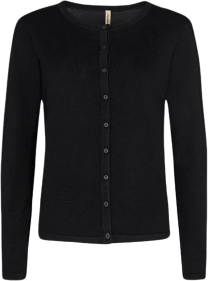 soyaconcept Scdollie 446 Cardigan Sort Kvinde 9999 Sort Cardigans Str L - Nylon hos Magasin