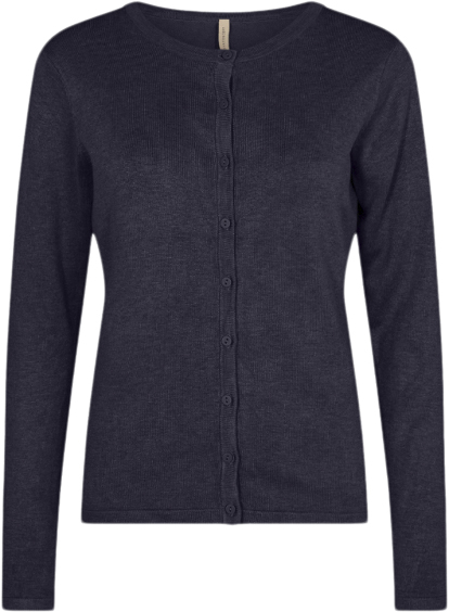 soyaconcept Scdollie 446 Kvinde Navy Cardigans Str L - Nylon hos Magasin