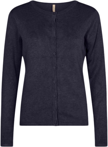 soyaconcept Scdollie 446 Kvinde Navy Cardigans Str XL - Nylon hos Magasin