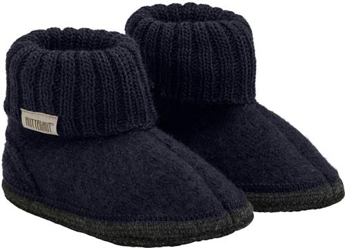 Se Huttelihut Slippers Wool Dark Navy Hjemmesko Str 23 - Uld hos Magasin ved Magasin