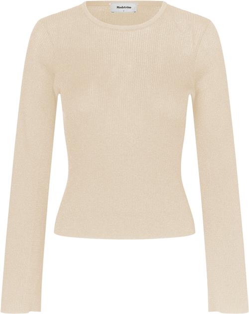 Se Modström Tommd Oneck Kvinde Summer Sand Sweaters Str XS - hos Magasin ved Magasin