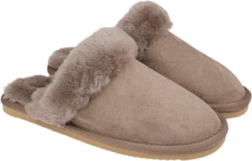 Se Lovelies Gossa Shearling Slippers Kvinde Walnut Hjemmesko Str 39 - Uld hos Magasin ved Magasin