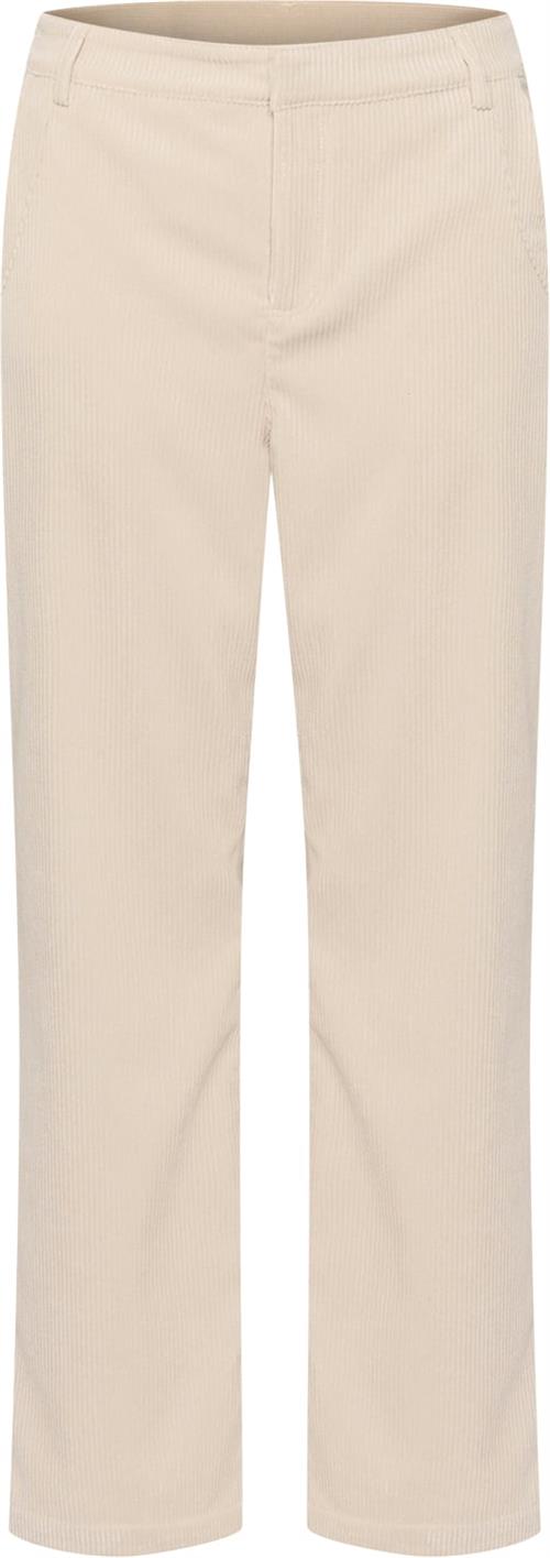 Se Cream Crcory Straight Pant Kvinde Ancient Scroll Bukser Med Lige Ben Str 36/32 - hos Magasin ved Magasin