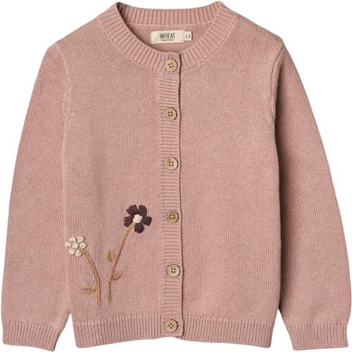 Wheat Strik Cardigan Ella Str 4 år / 104 cm - 2026 Cardigans Bomuld hos Magasin