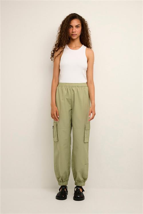 Karen by Simonsen Henleykb Cargo Pants Kvinde Tea Cargo Bukser Str 40 - hos Magasin