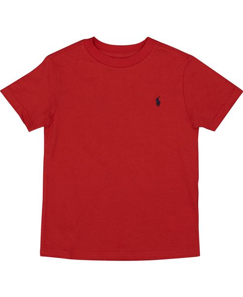 Polo Ralph Lauren 30/1 Jerseycn Tee-tp-knt Str 7 / 7 år - Rød Kortærmede T-shirts hos Magasin