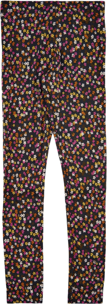 The New Tnhollie Leggings Str 98-104 cm/3-4 år - Phantom Leggings Bomuld hos Magasin