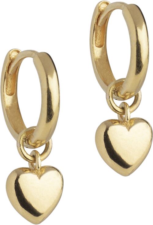 ENAMEL Copenhagen Hoops, Amore 20 x 7 mm - Creoler hos Magasin