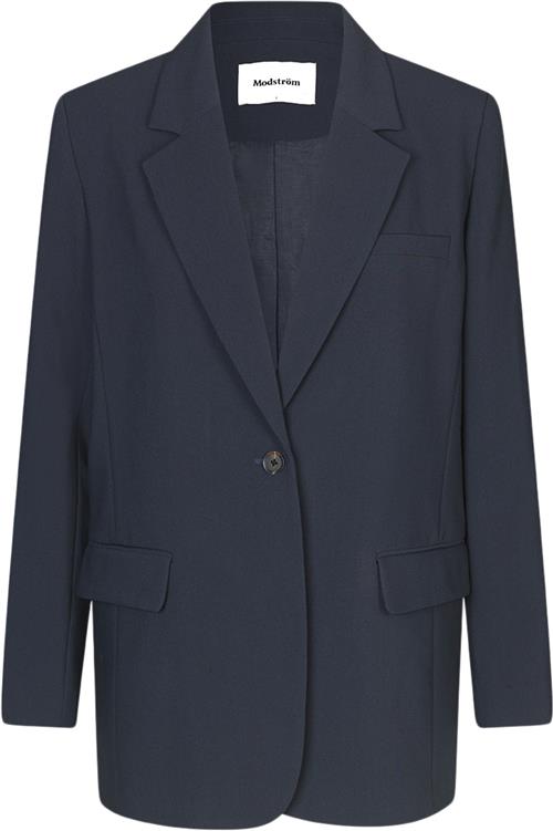 Se Modström Gale Blazer Kvinde Midnight Blue Blazere Str M - hos Magasin ved Magasin