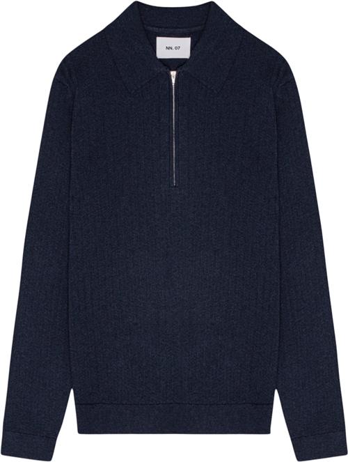 Se NN07 Hansie LS 6600 Mand Navy Melange Sweaters Str XXL - hos Magasin ved Magasin