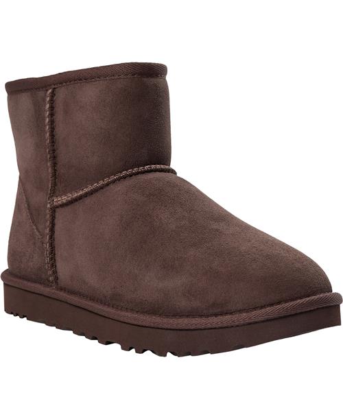 UGG W Classic Mini II Kvinde Burnt Cedar Vinterstøvler Str 36 - hos Magasin