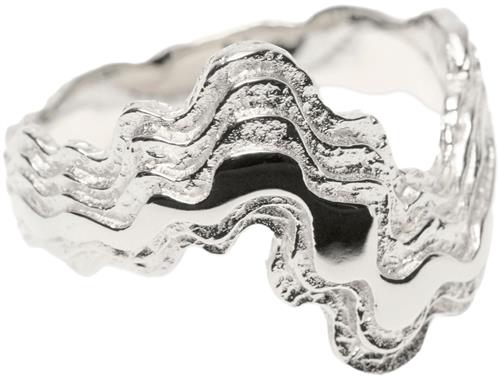 Camille Brinch Jewellery Medium Blurry Layers Ring 52 - Ringe hos Magasin