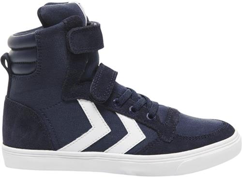 Se Hummel Slimmer Stadil High JR Dress Blues Sneakers Str 27 - hos Magasin ved Magasin