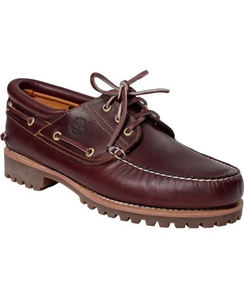 Se TIMBERLAND Authentics 3 Eye Classic Lug Burgun Mand Burgundy Sejlersko Str 41 - hos Magasin ved Magasin