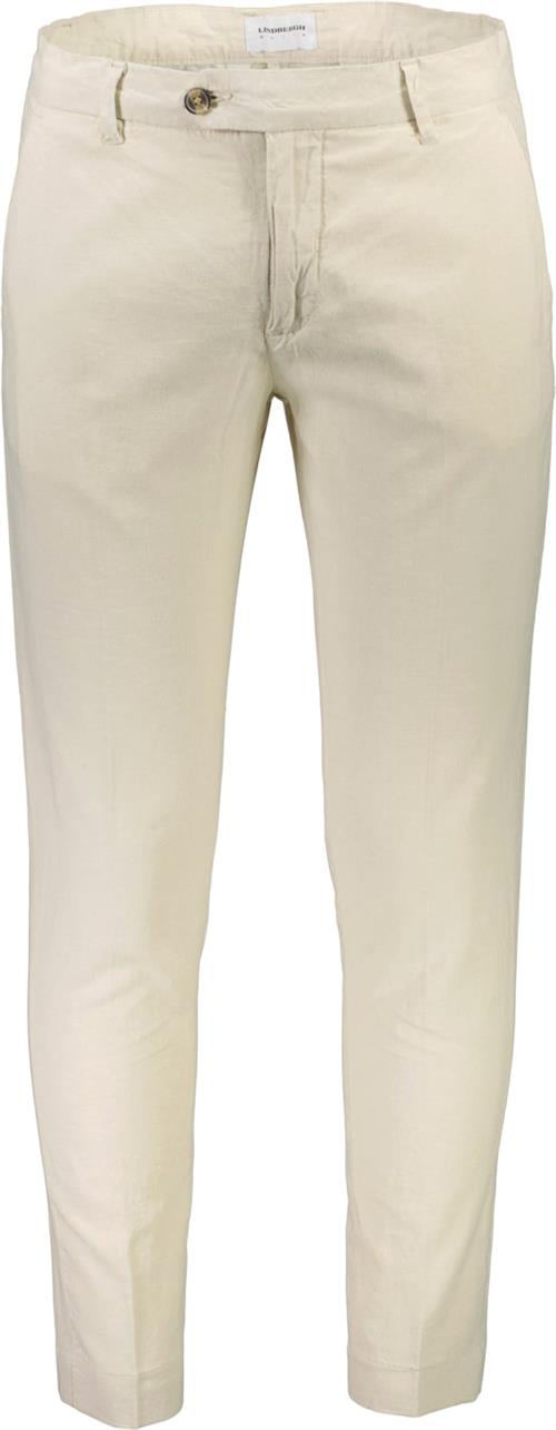 Se Lindbergh Linen Club Pants Mand Lt Sand Chinos Str XS - Bomuld hos Magasin ved Magasin