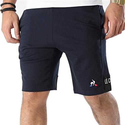 Le Coq Sportif ESS Short Regular N°1 M SKY CA Mand White Casual Shorts Str S - Bomuld hos Magasin