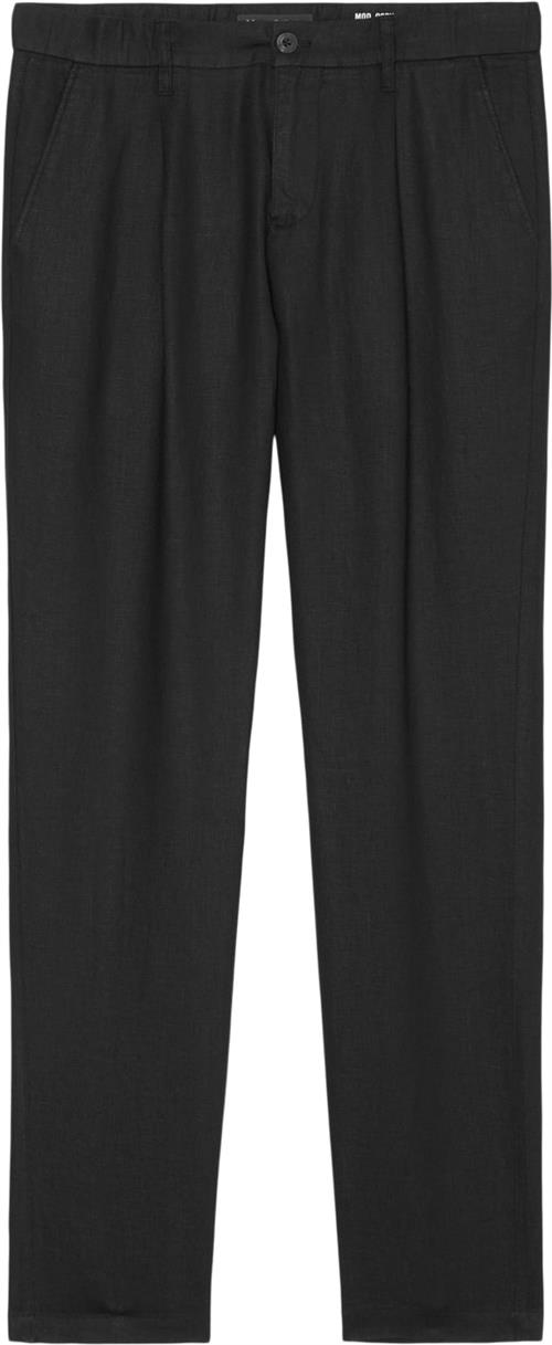 Marc O’Polo Osby Jogger Pleats Mand Black Casual Bukser Str 38 32 - hos Magasin