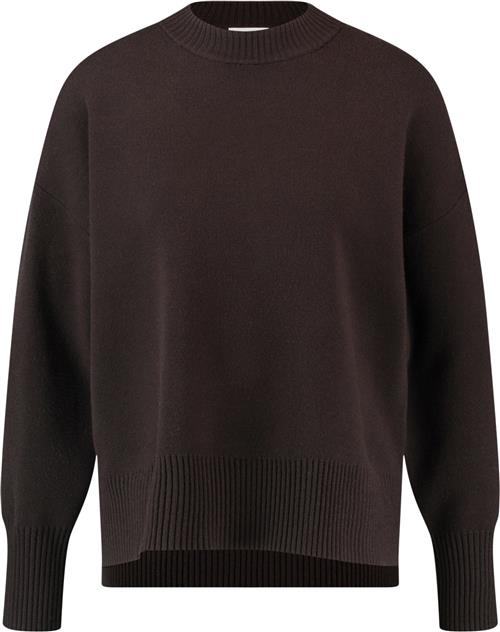 Se Gerry Weber Pullover 1/1 Sleeve Kvinde Dark Oak Sweaters Str 40 - hos Magasin ved Magasin