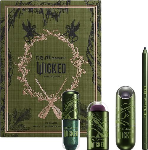 REM BEAUTY SET Elphaba Makeup set Kvinde 0008 Bukser - hos Magasin