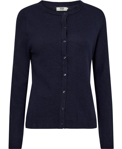 Se Magasin du Nord Collection Magasin Myrna 3 RWS Cardigan Lambswool Kvinde Navy Cardigans Str L Uld ved Magasin